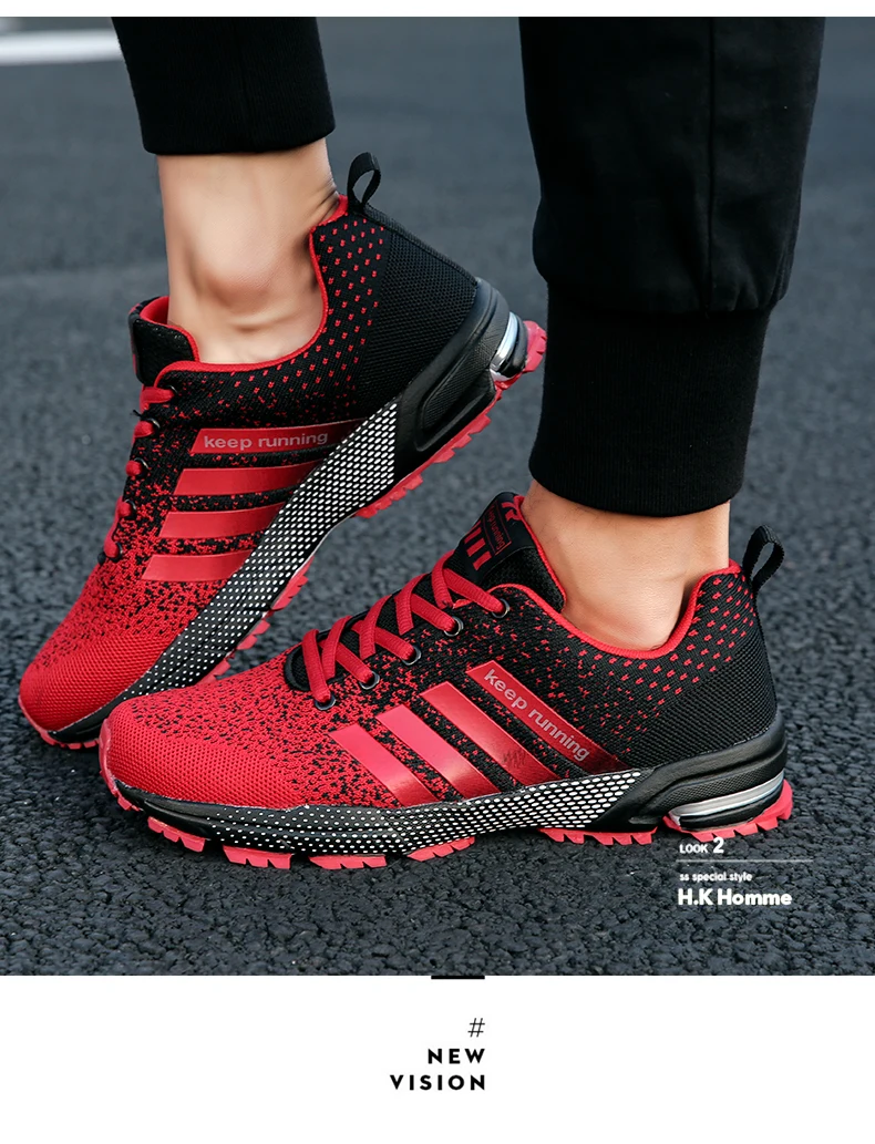 Hommes de luxe mode formateur athlétique Casaul Sneaker mocassins respirant course chaussures de marche femmes Tennis chaussures de sport de plein air – Image 47