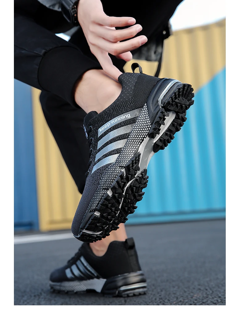 Hommes de luxe mode formateur athlétique Casaul Sneaker mocassins respirant course chaussures de marche femmes Tennis chaussures de sport de plein air – Image 34