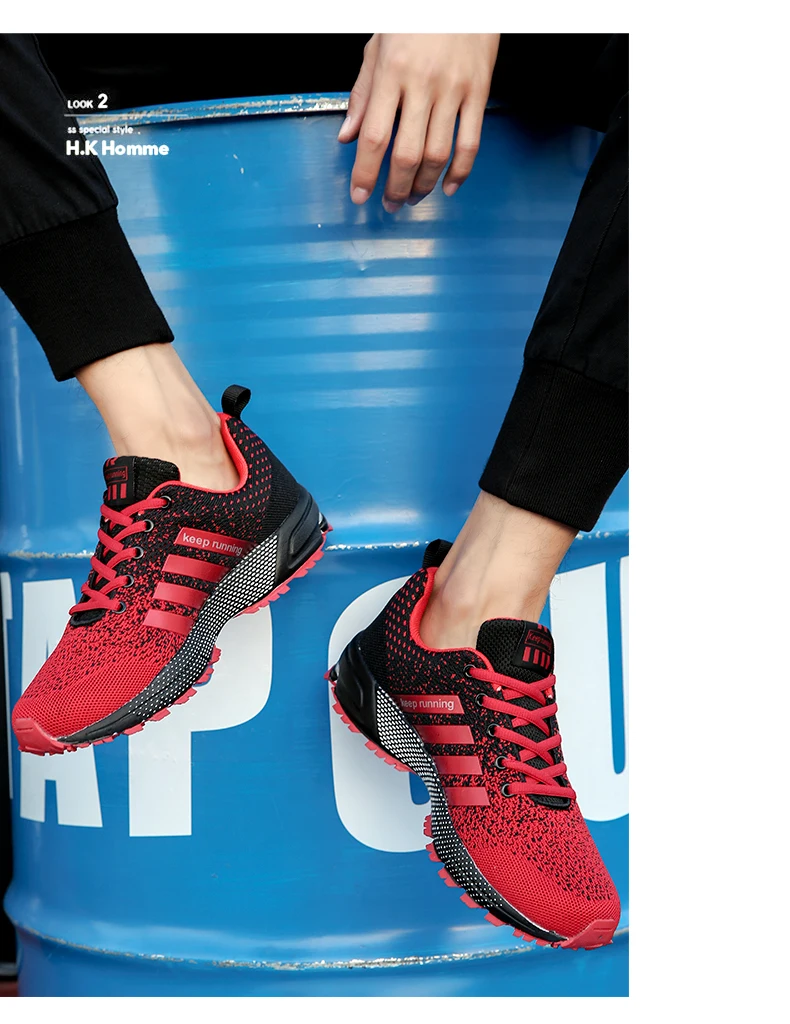 Hommes de luxe mode formateur athlétique Casaul Sneaker mocassins respirant course chaussures de marche femmes Tennis chaussures de sport de plein air – Image 44