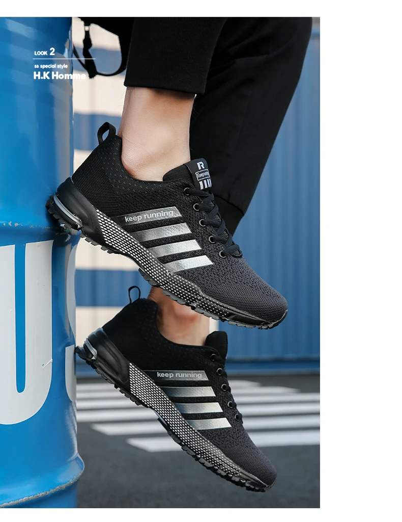 Hommes de luxe mode formateur athlétique Casaul Sneaker mocassins respirant course chaussures de marche femmes Tennis chaussures de sport de plein air – Image 32