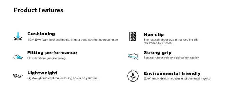 HUMTTO-Chaussures de randonnée résistantes à l'usure pour femmes, baskets de sport en plein air, à lacets, escalade, trekking, 110609B – Image 11