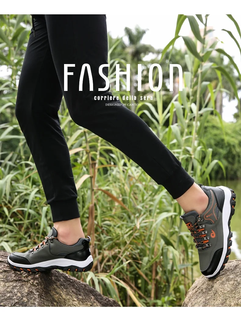 Chaussures de randonnée en plein air pour hommes et femmes 36-48, alpinisme, Camping, course à pied, Jogging, chaussures de mode imperméables, nouveau modèle 2024