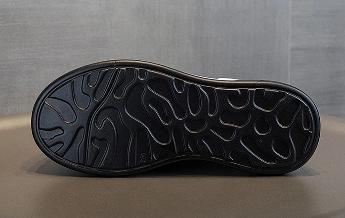 Fujin 9 cm vache daim en cuir véritable femmes chaussures vulcanisées plate-forme compensée Skate Boarding haute marque talons chaussures d'été décontractées – Image 46