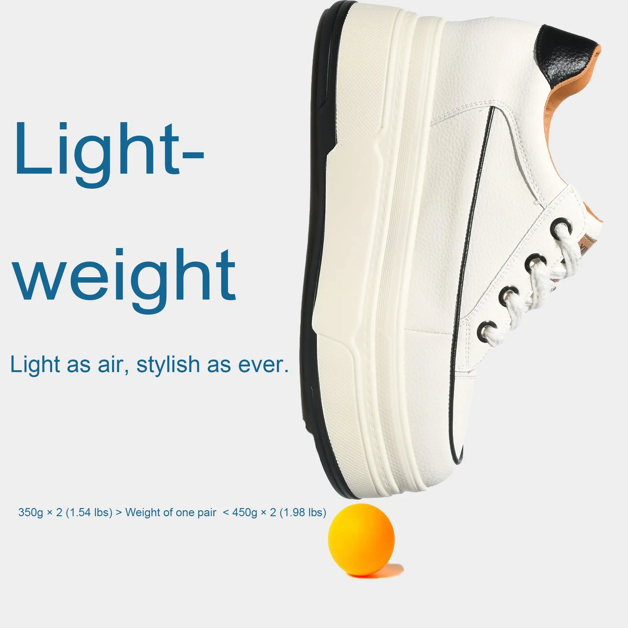 Fujin 9 cm vache daim en cuir véritable femmes chaussures vulcanisées plate-forme compensée Skate Boarding haute marque talons chaussures d'été décontractées – Image 5