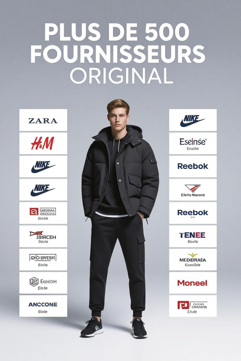 ACCÉDEZ AUX FOURNISSEURS DIRECTS DE NIKE, ZARA, H&M...